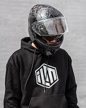 【LIDNM サイズS】DOUBLE CLOTH MOTORCYCLE ILM Motorcycle Helmets DOT ECE Dual Visor Street Racing